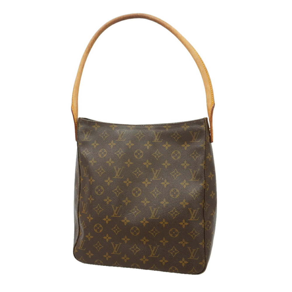 Louis Vuitton Monogram Looping GM Shoulder Bag M51145 Brown (Women's)